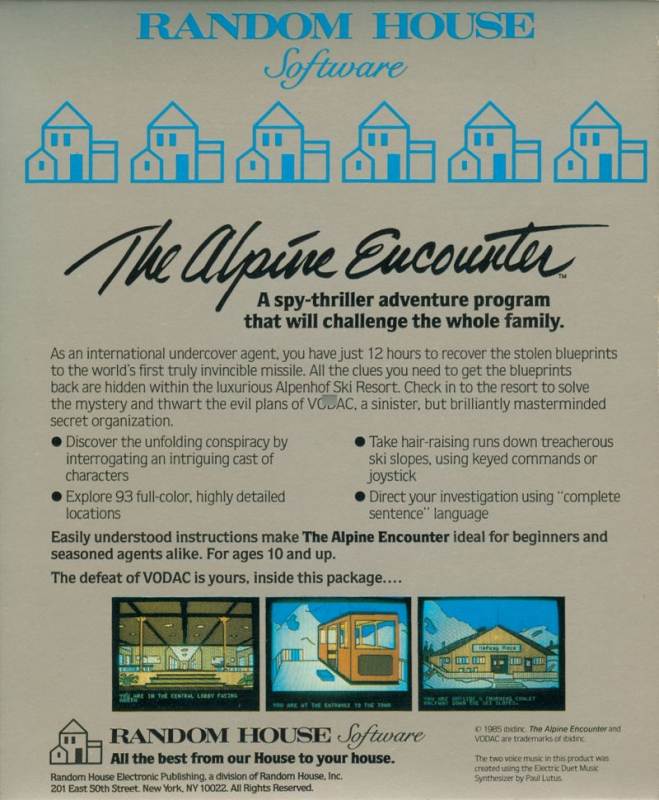 Alpine Encounter, The — box-2D-back (US)