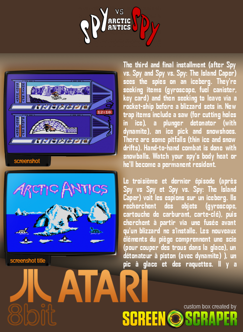 Spy Vs Spy - Arctic Antics — box-2D-back (SS)