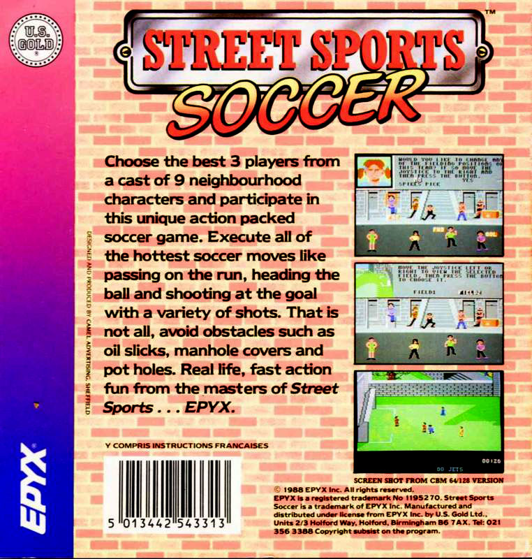 Street Sports Soccer — box-2D-back (EU)