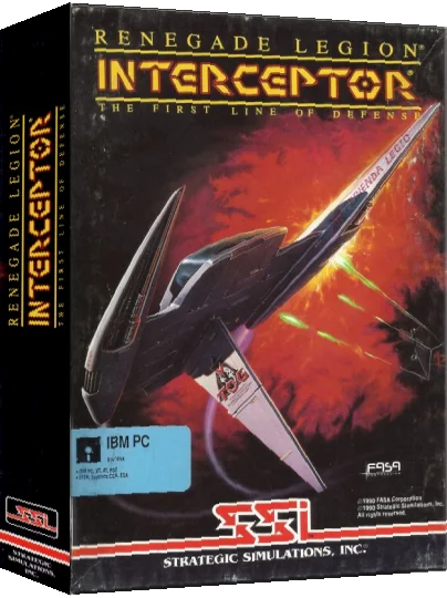 Renegade Legion - Interceptor — box-3D (US)