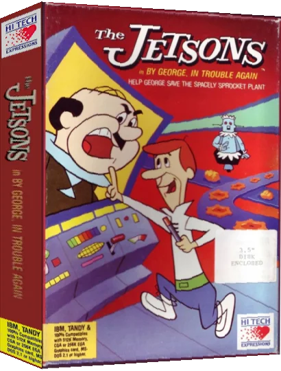 Jetsons, The - By George, In Trouble Again — box-3D (US)