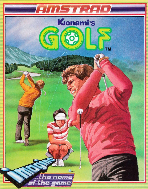 Konami's Golf box art