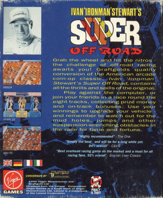 Ivan 'Ironman' Stewart's Super Off Road — box-2D-back (EU)