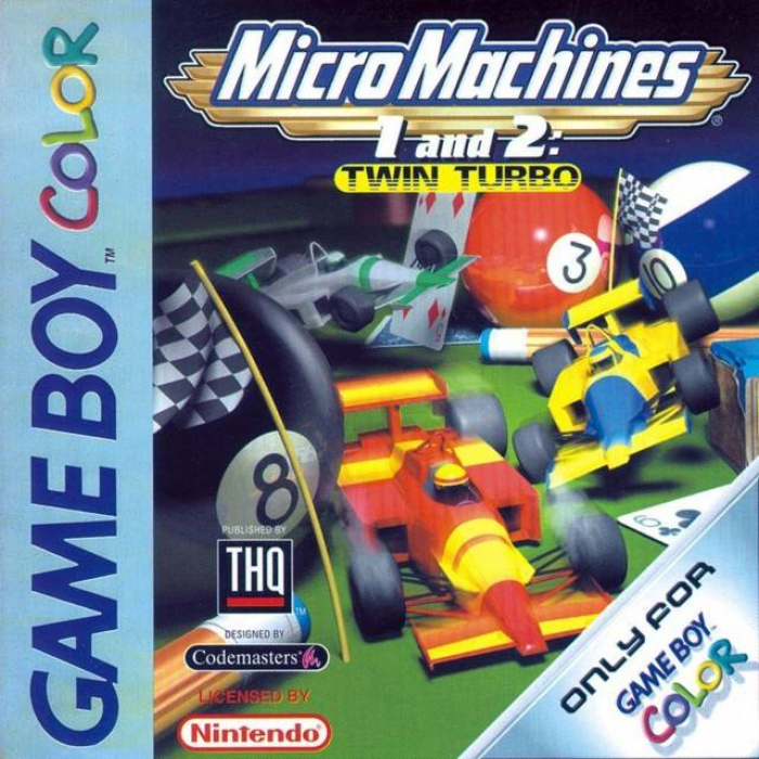 Micro Machines 1 And 2 - Twin Turbo — box-2D (EU)