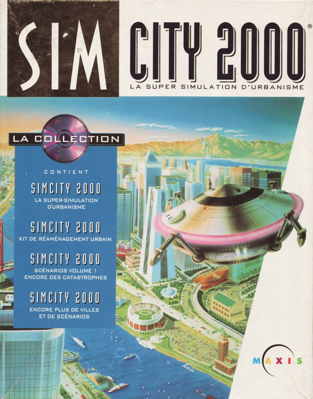 SimCity 2000 — box-2D (FR)