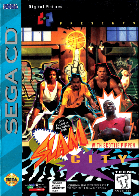 Slam City with Scottie Pippen box art