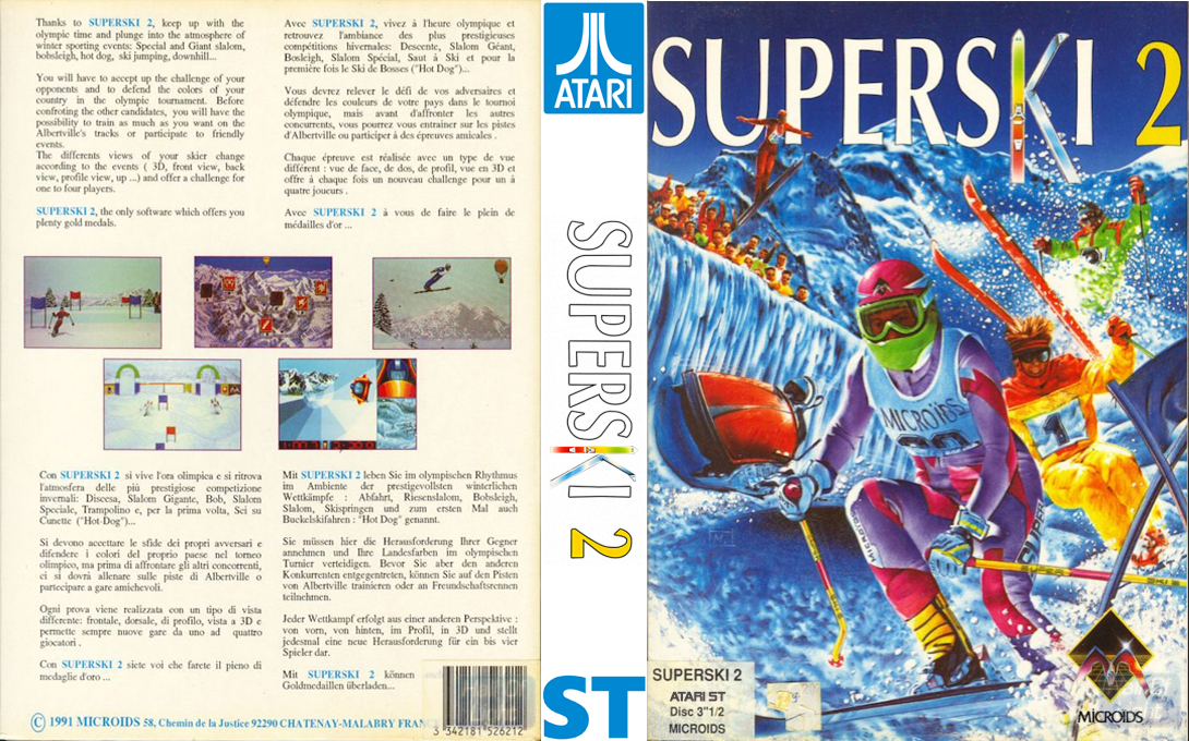 Super Ski 2 — box-texture (EU)