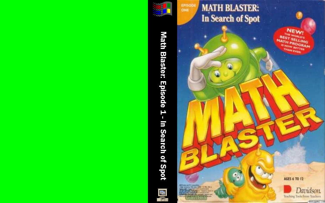 Math Blaster Episode 1: In Search of Spot — box-texture (WOR)
