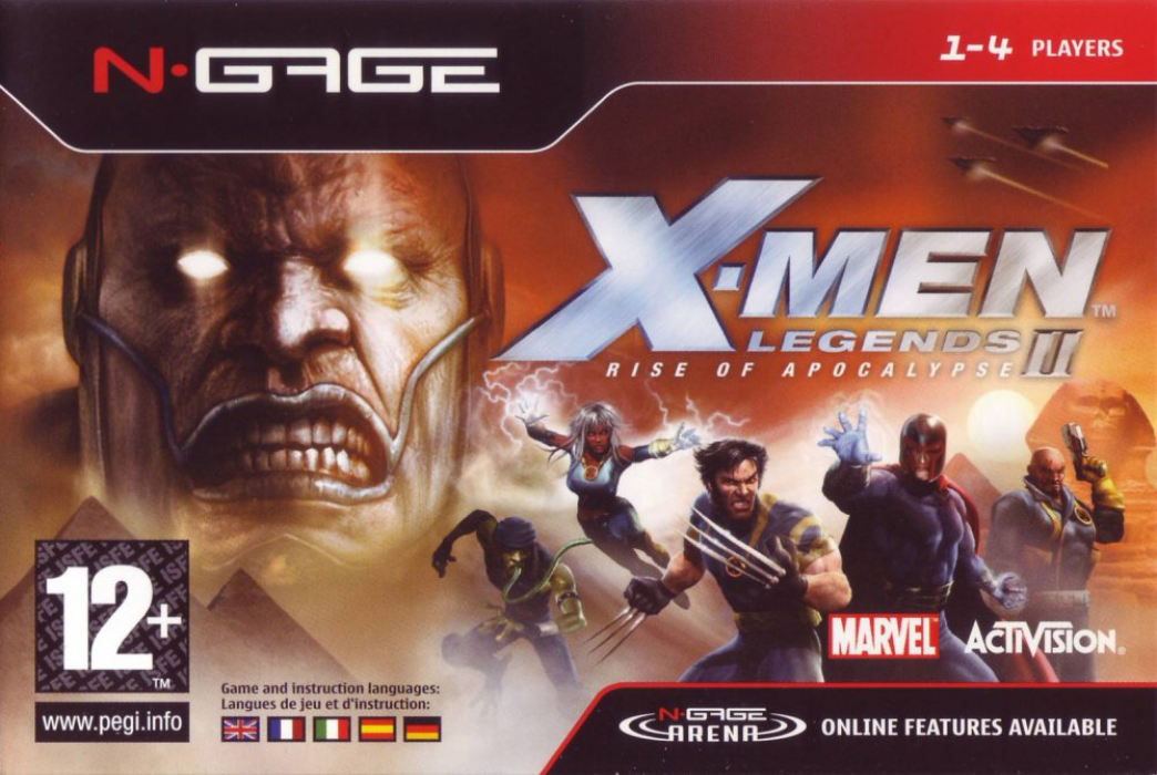 X-Men Legends 2 - Rise of Apocalypse box art