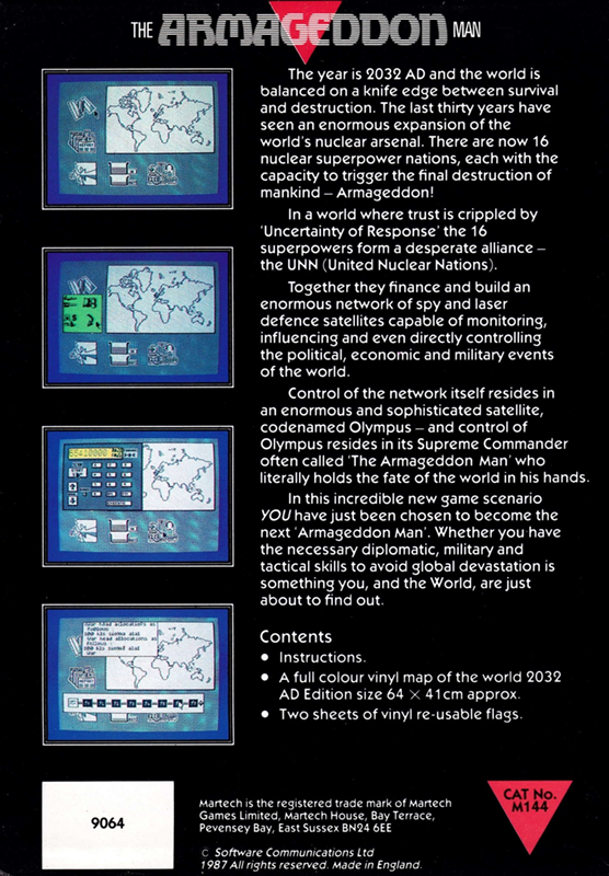 Armageddon Man, The — box-2D-back (EU)