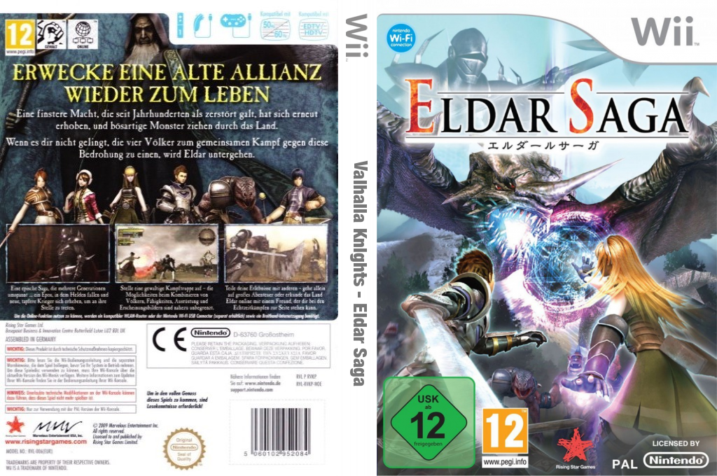 Valhalla Knights - Eldar Saga — box-texture (DE)