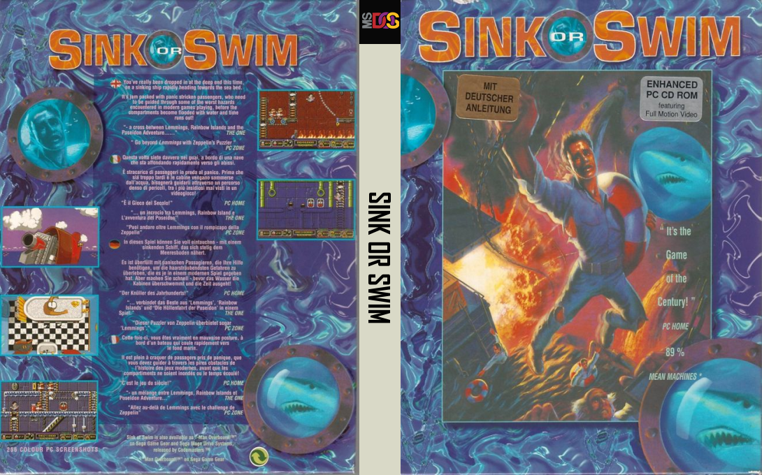 Sink Or Swim — box-texture (EU)