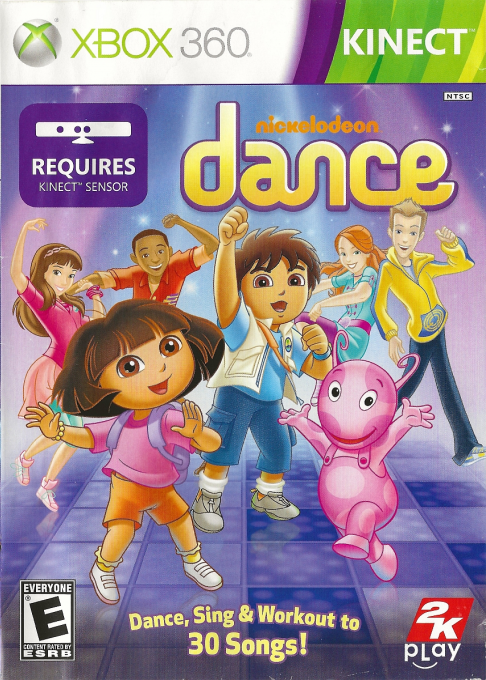 Nickelodeon Dance box art