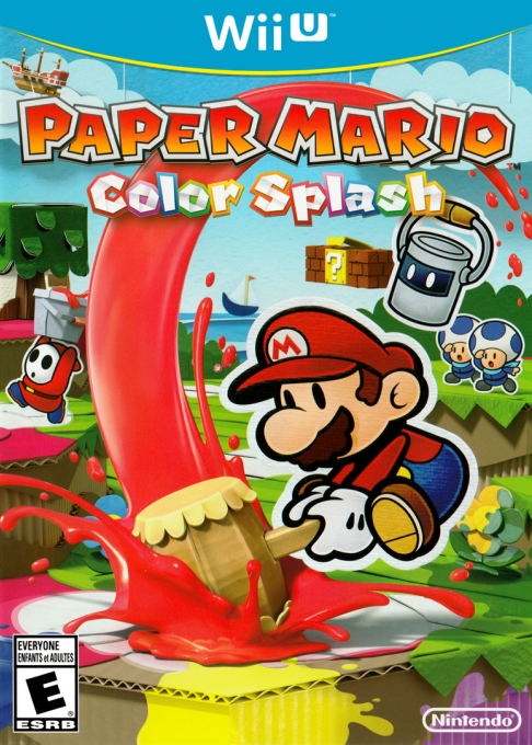 Paper Mario - Color Splash box art