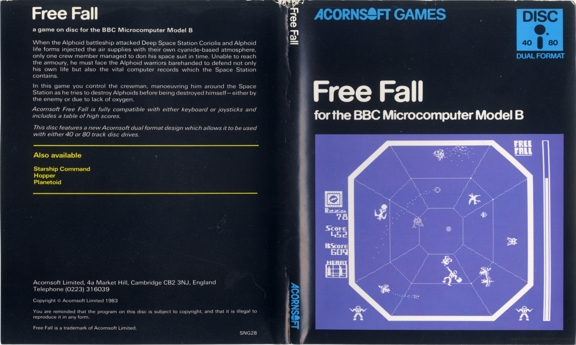 Free Fall — box-texture (EU)