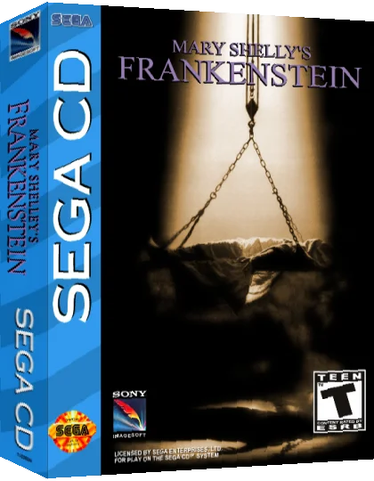 Mary Shelley's Frankenstein — box-3D (US)