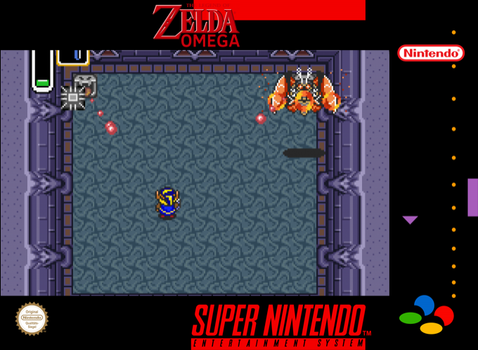 Legend Of Zelda : Omega, The box art