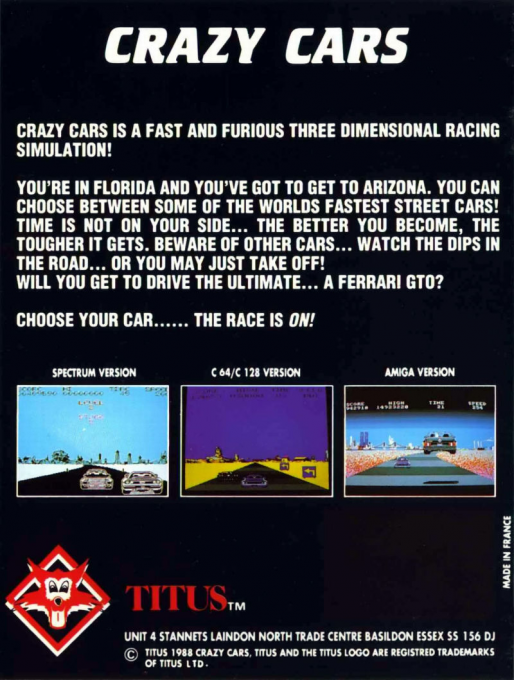 Crazy Cars — box-2D-back (EU)