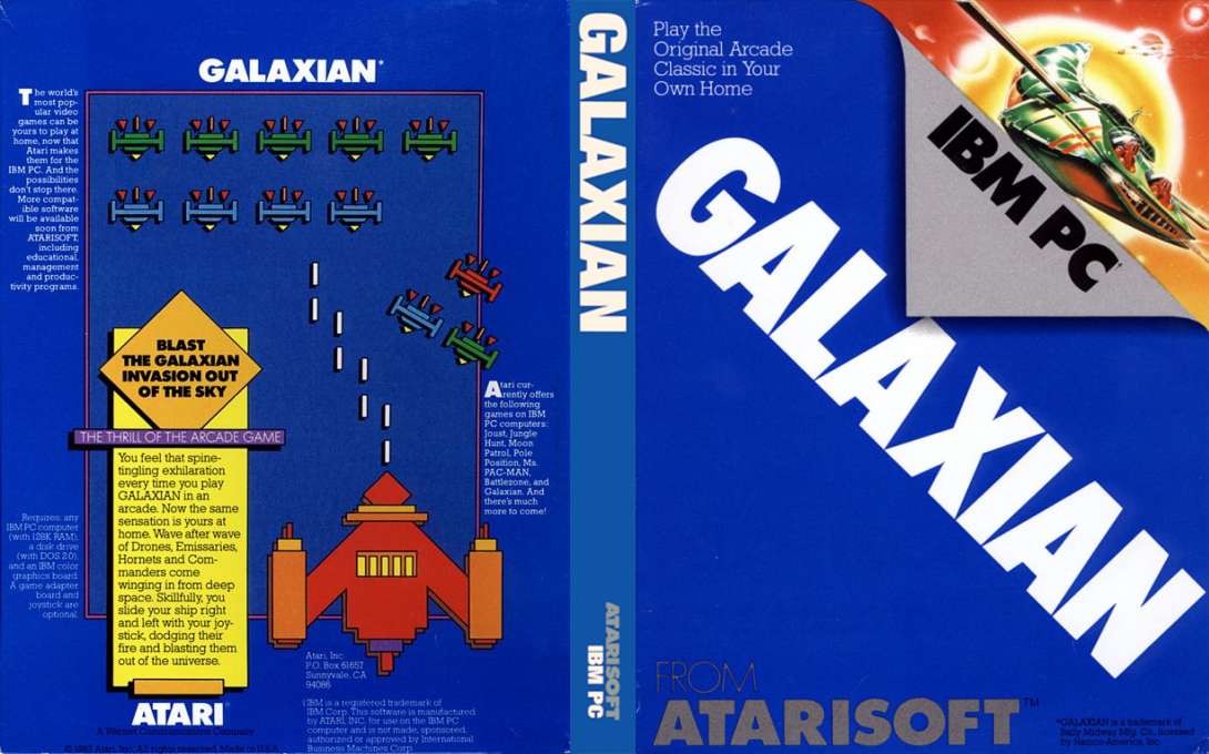 Galaxian — box-texture (US)
