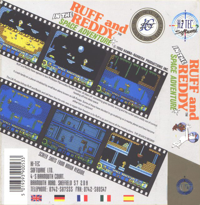 Ruff and Reddy in the Space Adventure — box-2D-back (EU)