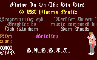 Flying in on the Big Bird — sstitle (WOR)