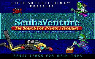 Scubaventure The Search For Pirate's Treasure box art