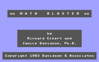 Math Blaster — sstitle (WOR)