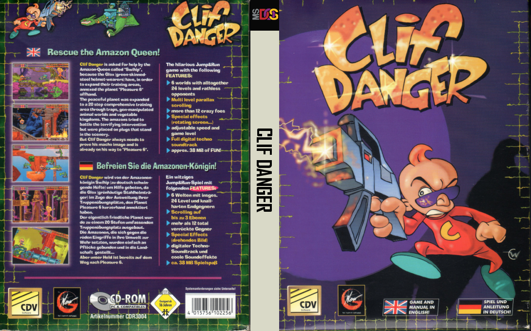 Clif Danger — box-texture (EU)