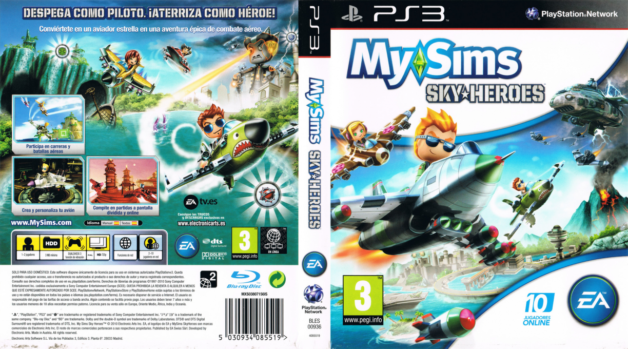 MySims SkyHeroes — box-texture (SP)