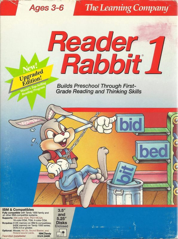 Reader Rabbit 1 box art