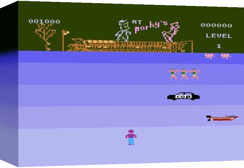 Porky's — box-3D (WOR)