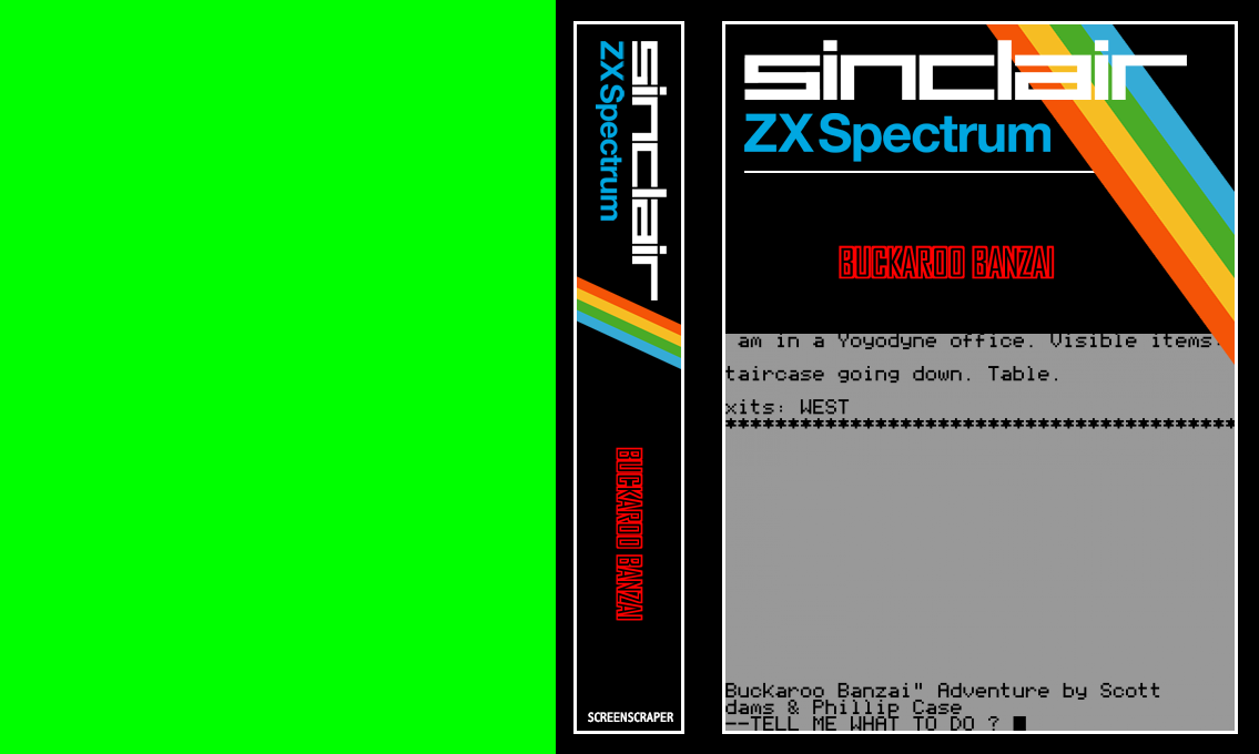 Buckaroo Banzai — box-texture (SS)
