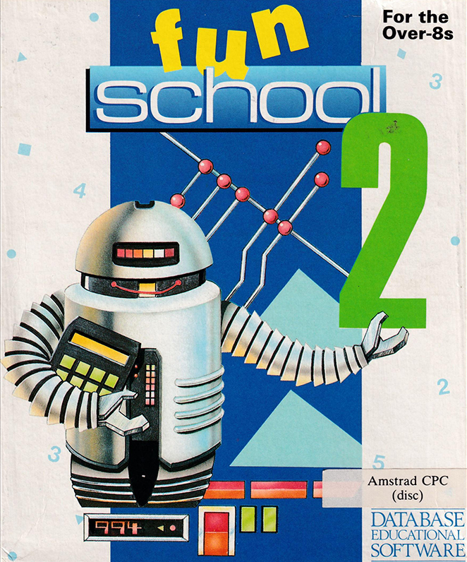 Fun School 2 - For Over 8's box art