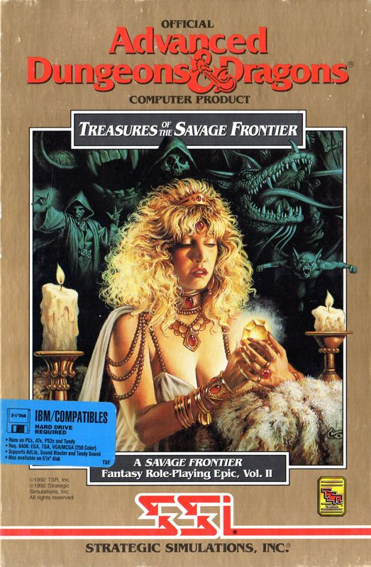 Treasures Of The Savage Frontier box art