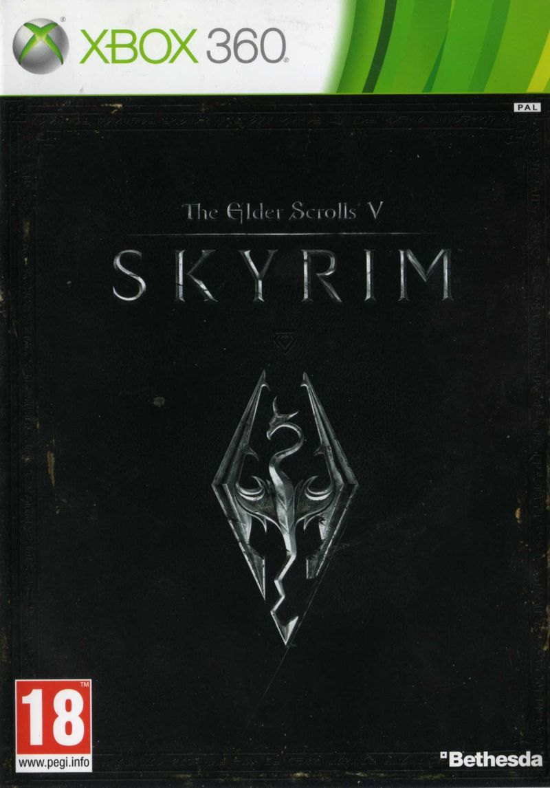 Elder Scrolls V, The - Skyrim — box-2D (NL)