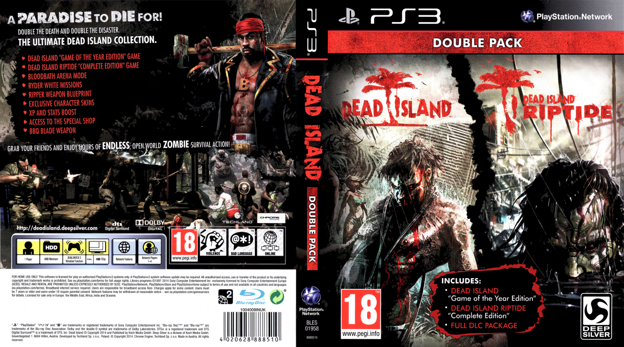 Dead Island - Double Zombie Pack — box-texture (EU)