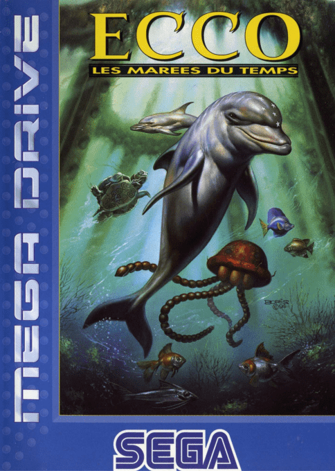 Ecco - The Tides of Time — box-2D (FR)