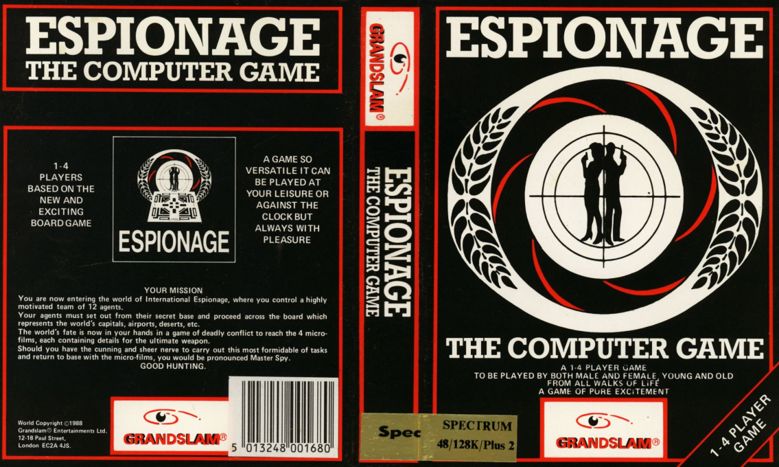 Espionage — box-texture (EU)