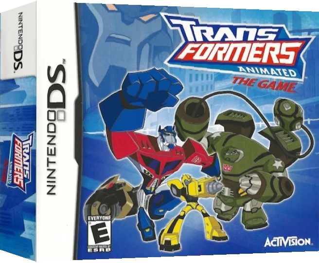 Transformers Animated - The Game — box-3D (US)