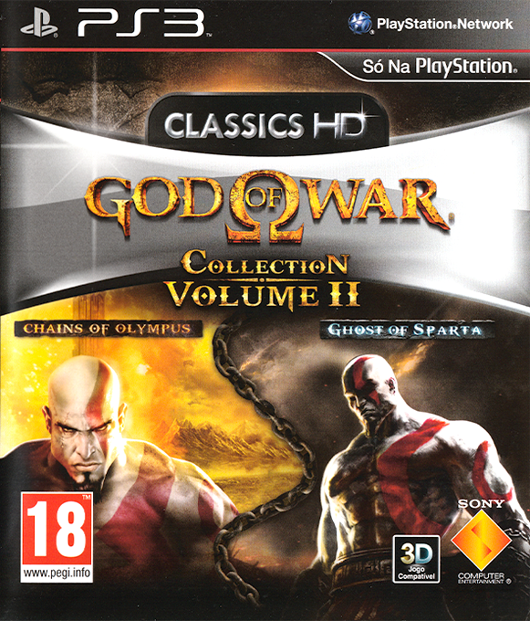 God of War Collection - Volume II — box-2D (PT)