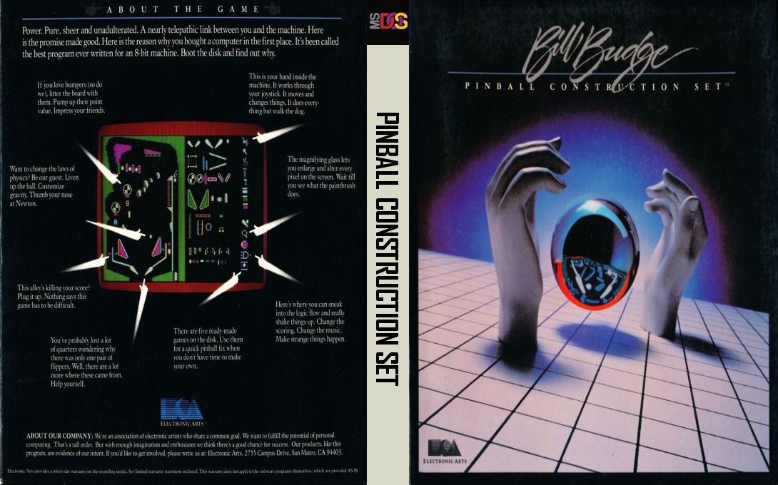 Pinball Construction Set — box-texture (US)