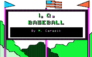 I.Q. Baseball — sstitle (WOR)
