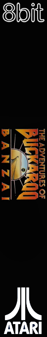 Adventures of Buckaroo Banzai, The - Across the 8th Dimension! — box-2D-side (US)