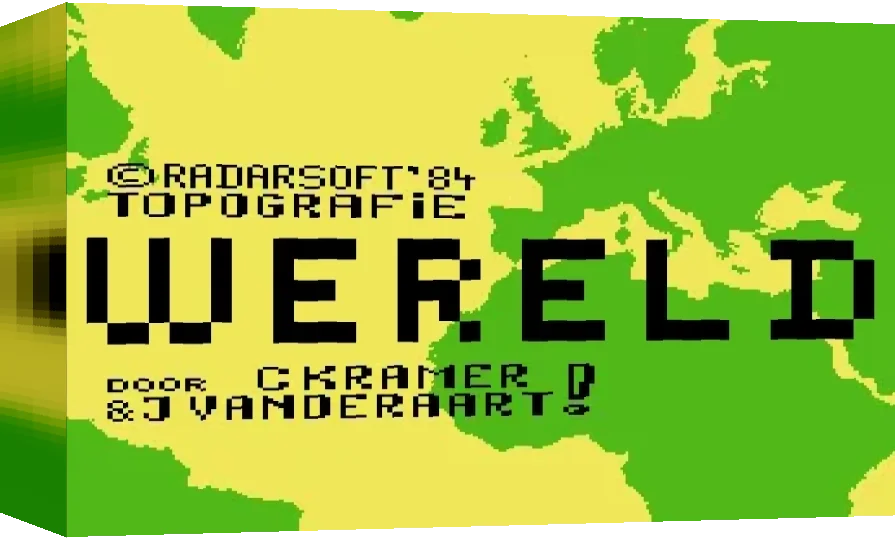 Topografie Wereld — box-3D (WOR)