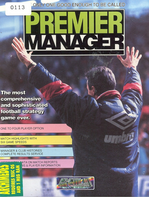 Premier Manager box art