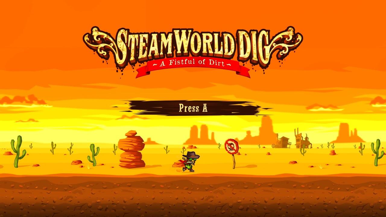 Steamworld Dig - A Fistful Of Dirt — sstitle (US)