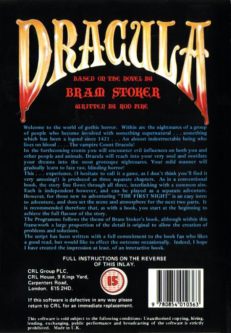 Dracula — box-2D-back (EU)