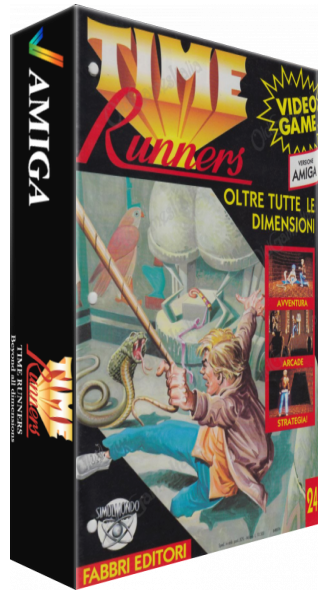 Time Runners 24 - Beyond all Dimensions — box-3D (IT)