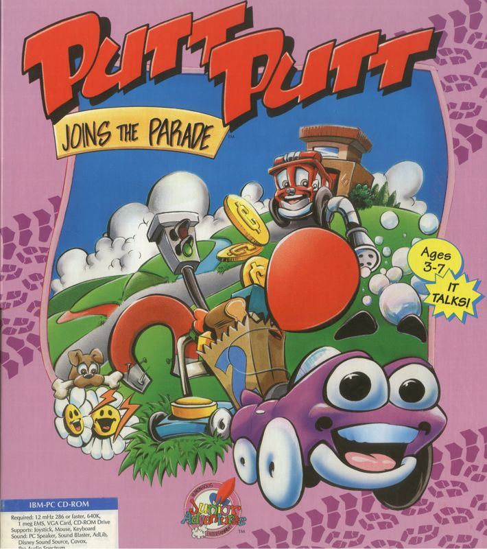 Putt- Putt Joins The Parade box art