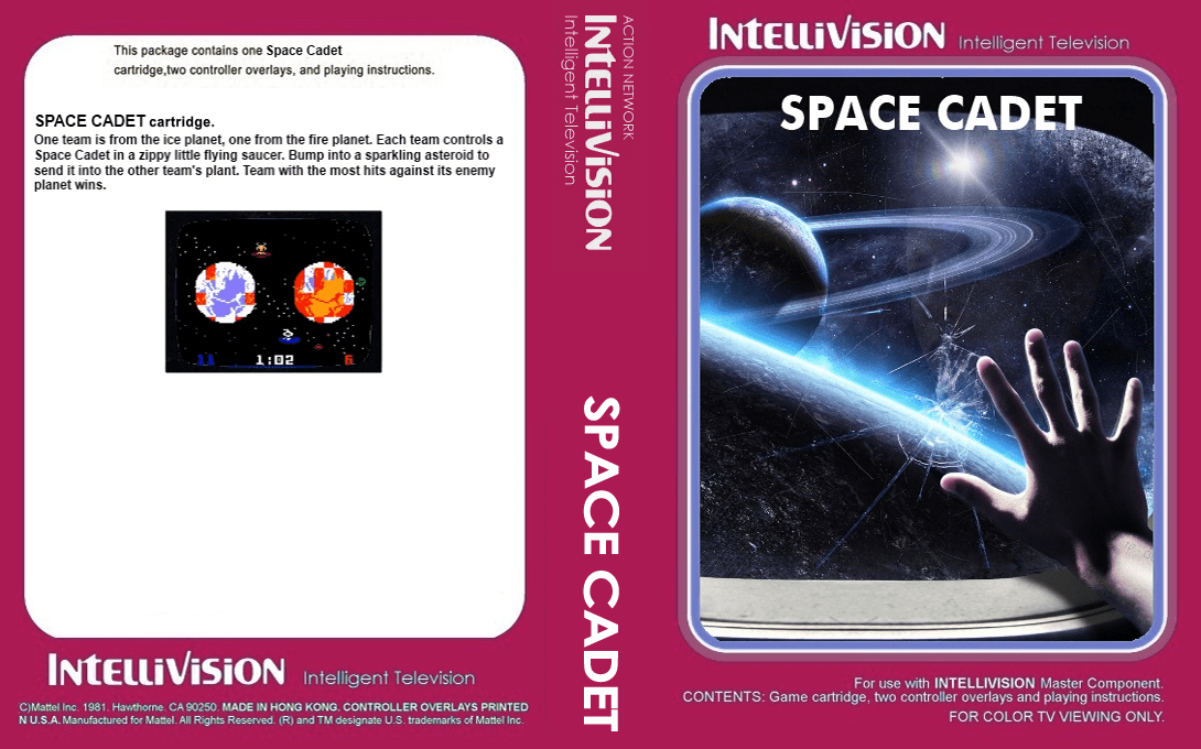 Party Line - Space Cadet — box-texture (WOR)